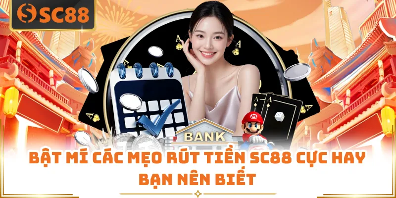 Bật mí các mẹo rút tiền SC88 cực hay bạn nên biết