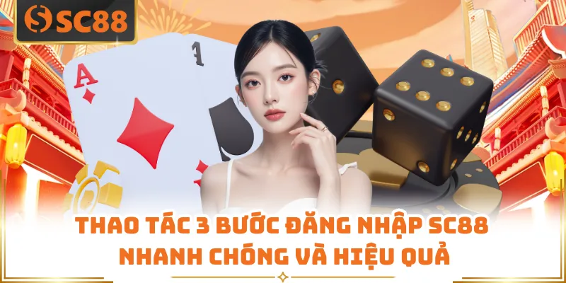 Thao tác 3 bước đăng nhập SC88 nhanh chóng và hiệu quả